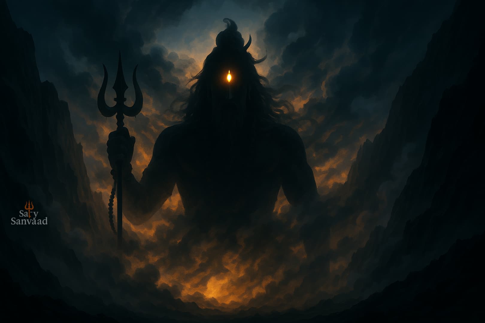 Cosmic Rudra Form of Lord Shiva – Trinetra Shiva Sawan Special Wallpaper 25 Cosmic Rudra Form of Lord Shiva HD Images