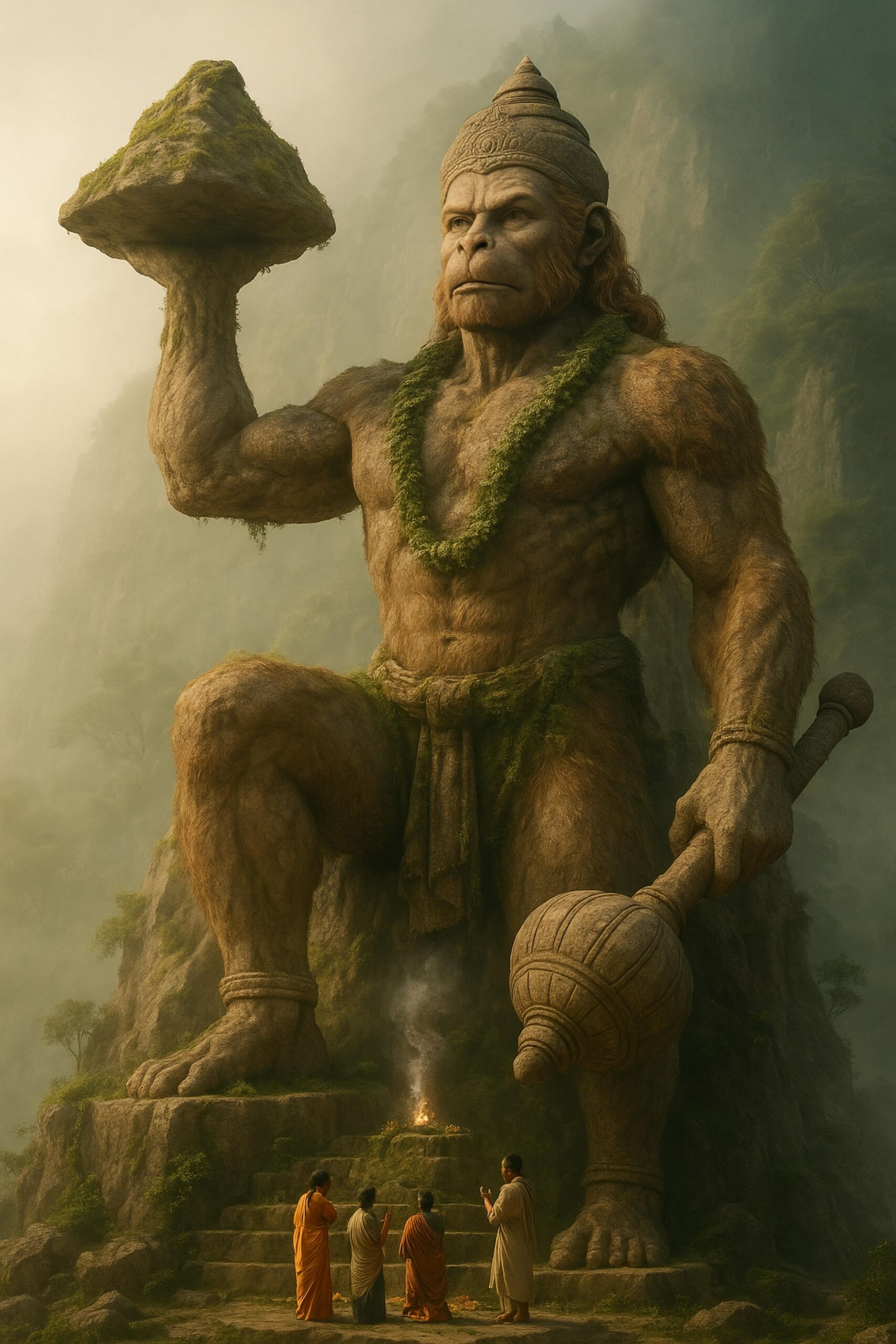Majestic Hanuman Ji Wallpaper – Divine Power & Devotion in 4K 25 Majestic Hanuman Ji