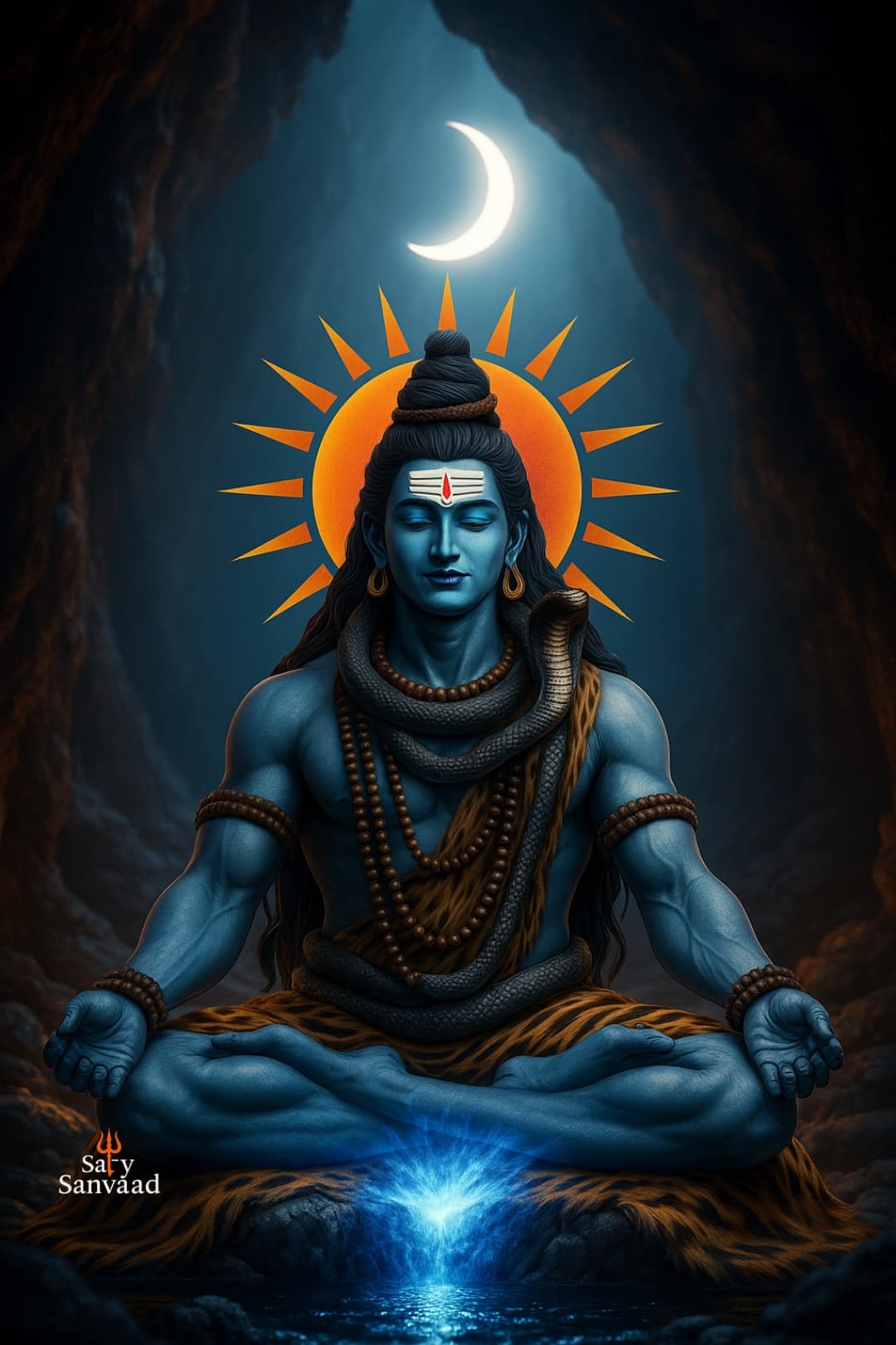 Lord Shiva HD Wallpaper | Mahadev in Forest Divine Pose 25 Mahadev in Forest Divine Pose 1