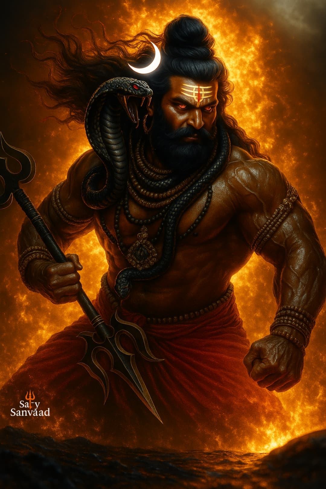 Lord Shiva in Meditation with Nandi – 4K HD Spiritual Wallpaper 30 Rudra Avatar Lord Shiva HD Wallpaper