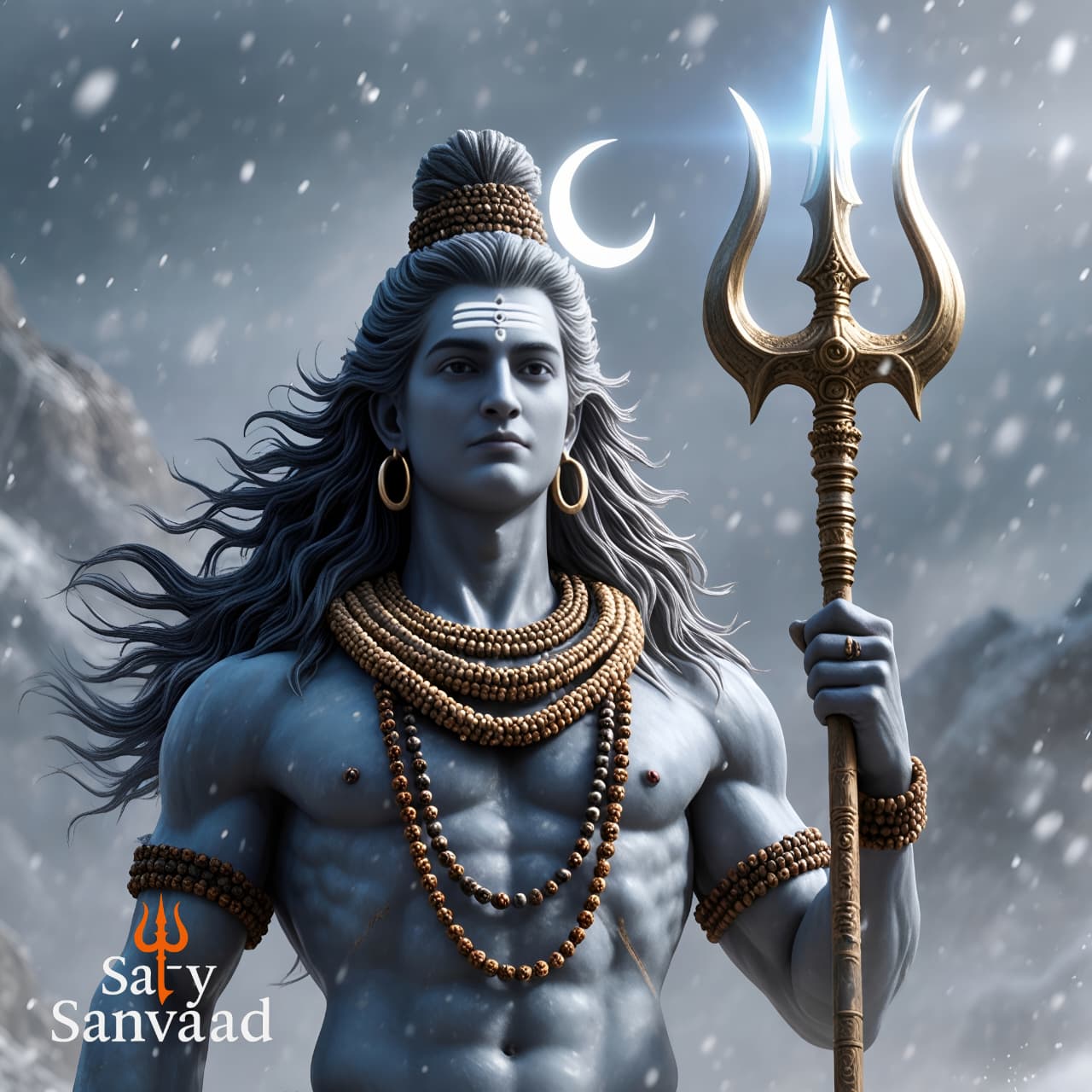 Shiva Kailash Meditation HD Wallpaper