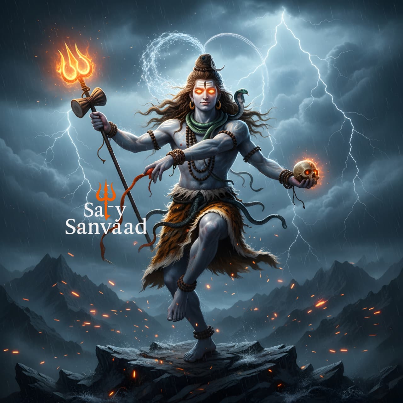 Rudra Avatar Lord Shiva HD Wallpaper