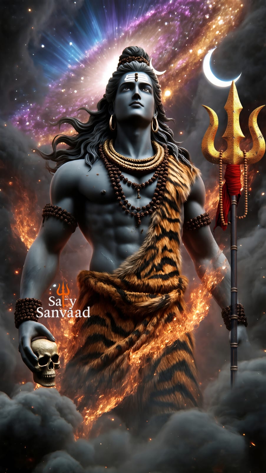 Rudra Avatar Lord Shiva HD Wallpaper