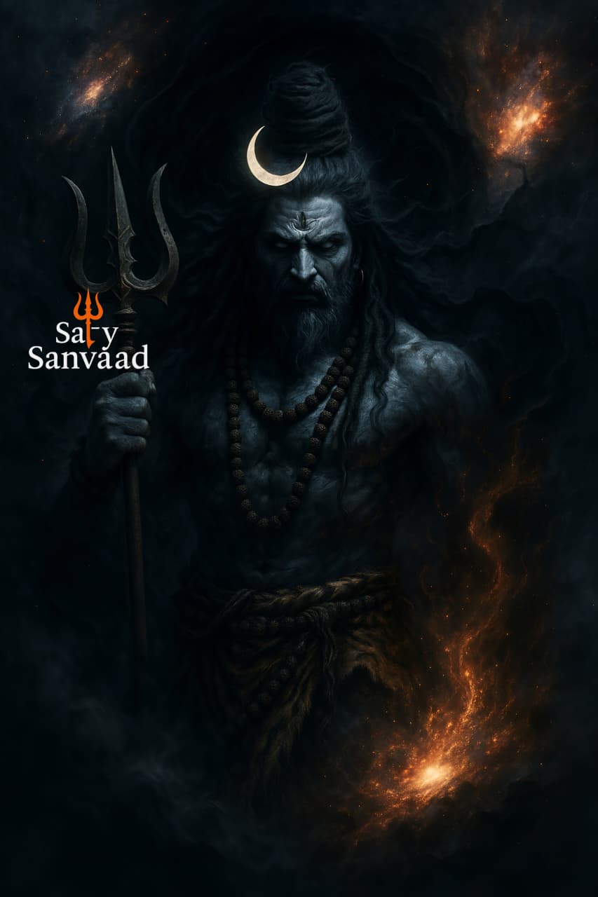 Mahadev Divine Light Wallpaper