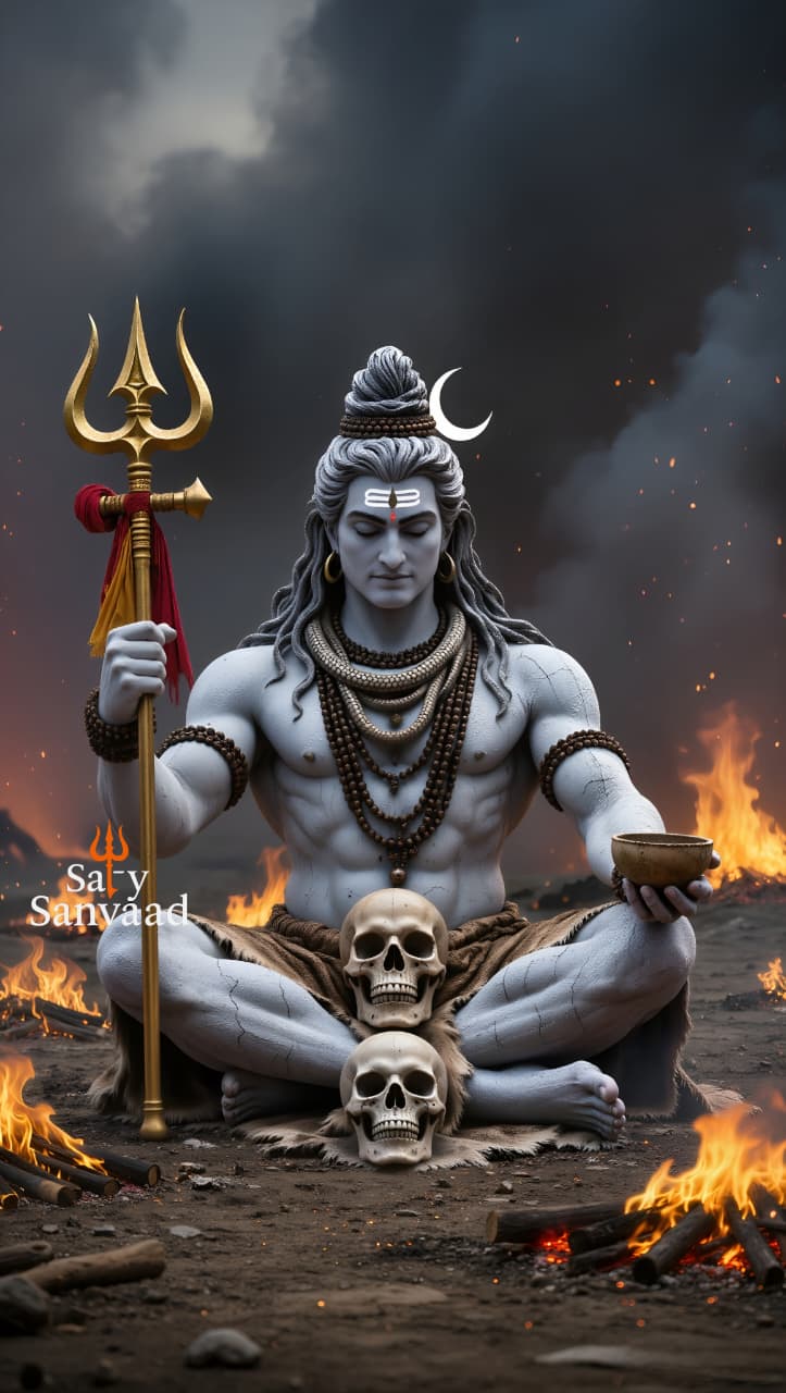 Home 14 Mahadev Divine Light Wallpaper