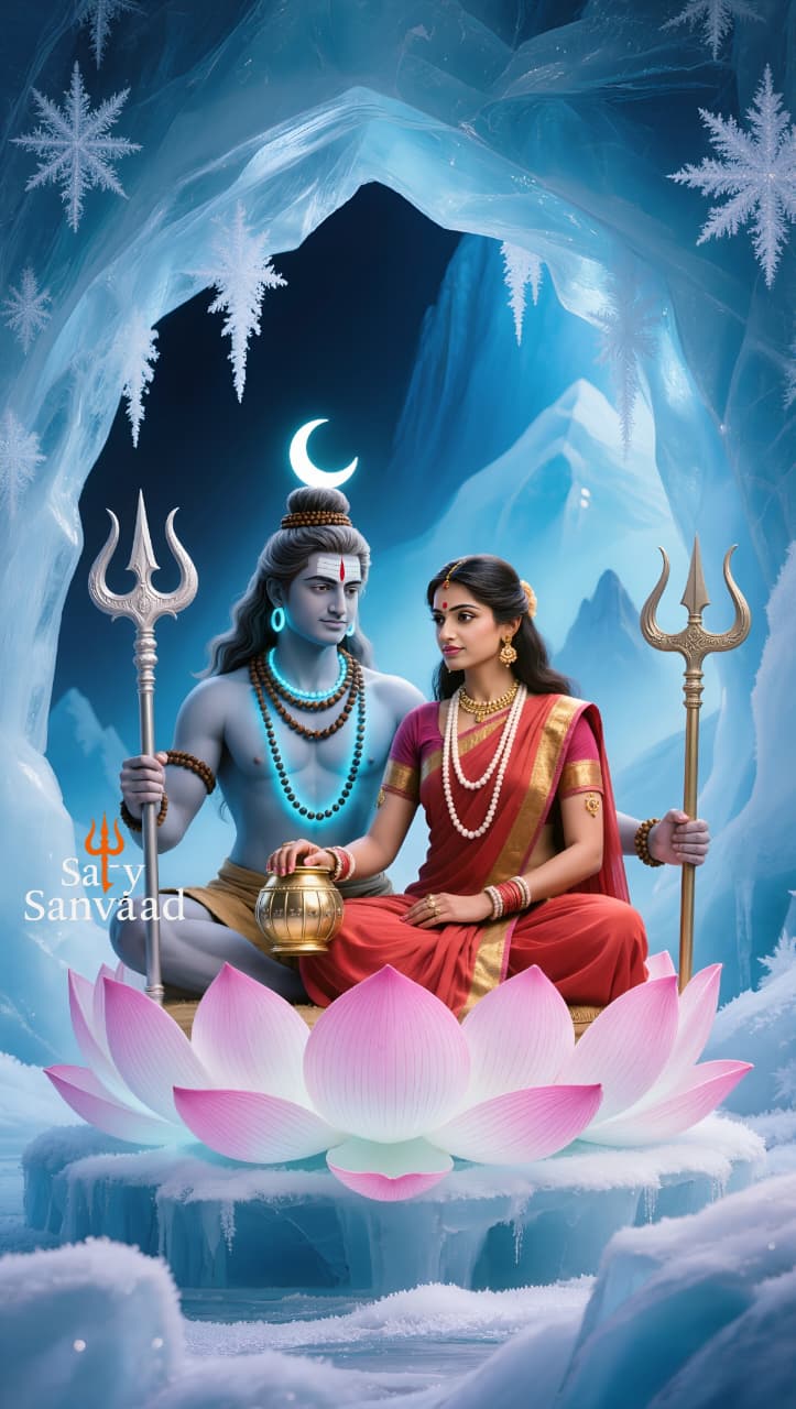 Shiva Kailash Meditation HD Wallpaper